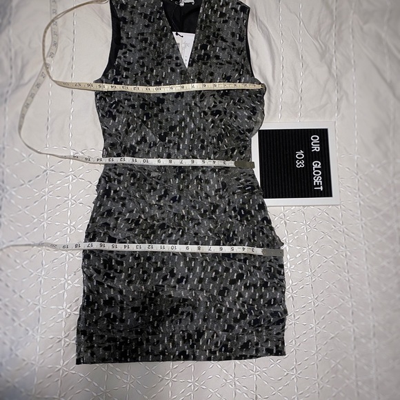 IRO Corie Metallic Fil Coupe Dress - Picture 4 of 9